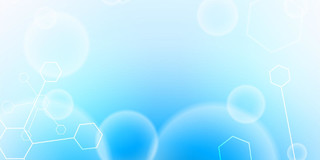 浅色浅蓝色生物医疗科技高分子背景